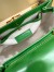 Gucci Bamboo 1947 Small Top Handle Bag in Green Leather
