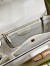 Gucci Bamboo 1947 Small Top Handle Bag in White Leather