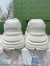 Gucci Men's Rhyton Sneakers in White Leather with Tiger Print