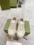 Gucci Women's Rhyton Sneakers with Heart Print