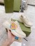 Gucci Women's Rhyton Sneakers with Heart Print