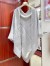 Gucci Shawl in Grey GG Lame Jacquard