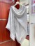 Gucci Shawl in Grey GG Lame Jacquard
