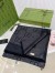 Gucci Shawl in Black GG Lame Jacquard