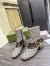 Gucci Blondie Ankle Boots in Beige GG Supreme Canvas