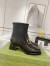 Gucci Ankle Boots in Black Leather with Horsebit