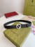 Gucci Blondie Belt 30MM in Black Debossed GG Leather