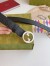 Gucci Blondie Belt 30MM in Black Debossed GG Leather