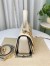 Gucci Blondie Small Top Handle Bag in White Cuir Leather