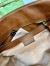 Gucci Diana Small Shoulder Bag in Brown Cuir Leather