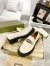 Gucci Women's Lug Sole Loafers in White Leather with Enameled G