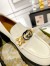 Gucci Women's Lug Sole Loafers in White Leather with Enameled G