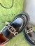 Gucci Women's Lug Sole Horsebit Loafers in Black Leather