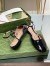 Gucci T-strap Ballet Flats in Black Patent Calfskin