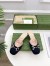 Gucci Horsebit Mules in Black Satin with Crystals