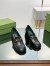 Gucci Horsebit Pumps 75mm in Black Leather