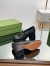 Gucci Horsebit Pumps 75mm in Black Leather