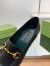 Gucci Horsebit Pumps 75mm in Black Leather