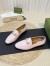 Gucci Women's Jordaan Loafers in Pink Leather with Crystals