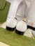 Gucci Women's Jordaan Loafers in White Leather with Crystals