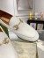 Gucci Women's Jordaan Loafers in White Leather with Crystals