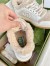 Gucci Men's MAC80 Sneakers in White Leather with Wool