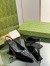 Gucci Slingback Pumps 55mm in Black Patent Leather