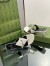 Gucci Thong Sandals 55mm in White Patent Leather