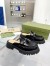 Gucci Women's Mules in Black Leather with Horsebit
