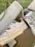 Gucci Women's Sneakers in White Distressed Effect Leather
