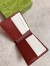Gucci Bi-fold Wallet in Beige Supreme Canvas with Red Interior