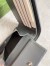 Gucci Bi-fold Coin Wallet in Black Supreme Canvas with Grey Interior