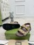 Gucci Women's Sandals in Original GG Canvas with Double G