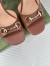 Gucci Horsebit Sandals 95mm in Brown Leather
