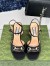 Gucci Horsebit Sandals 95mm in Black Leather