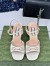 Gucci Horsebit Sandals 95mm in White Leather