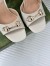 Gucci Horsebit Sandals 95mm in White Leather