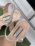 Gucci Horsebit Sandals 95mm in White Leather