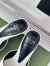 Gucci Interlocking G Heel Sandals in White Leather