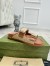 Gucci Women's Velcro Sandals in Natural Raffia 