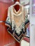 Gucci Interlocking G Floral Shawl in Black/Beige Cashmere