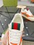 Gucci Women's Re-Web Sneakers in GG Canvas with Orange Leather
