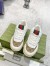 Gucci Women's Re-Web Sneakers in GG Canvas with White Leather