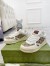 Gucci Women's Re-Web Sneakers in GG Canvas with White Leather