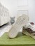 Gucci Women's Re-Web Sneakers in GG Canvas with White Leather