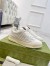 Gucci Women's Re-Web Sneakers in White Leather