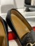 Gucci Women's Jordaan Loafers in Black GG Leather