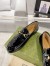 Gucci Women's Jordaan Loafers in Black Patent Calfskin