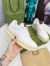 Gucci Men's Re-Web Sneakers in White Leather
