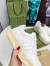 Gucci Men's Re-Web Sneakers in White Leather